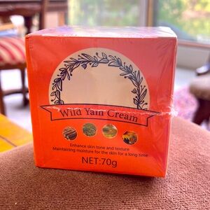 NWT wild yam cream. 70g. Enhance skin tone and texture maintaining moisture.